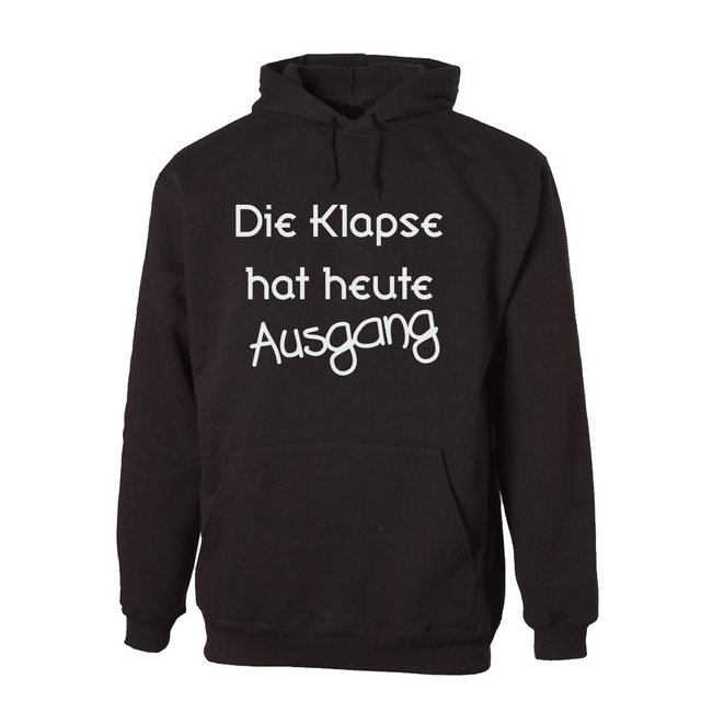 G-graphics Hoodie Die Klapse hat heute Ausgang Unisex mit trendigem Frontpr günstig online kaufen