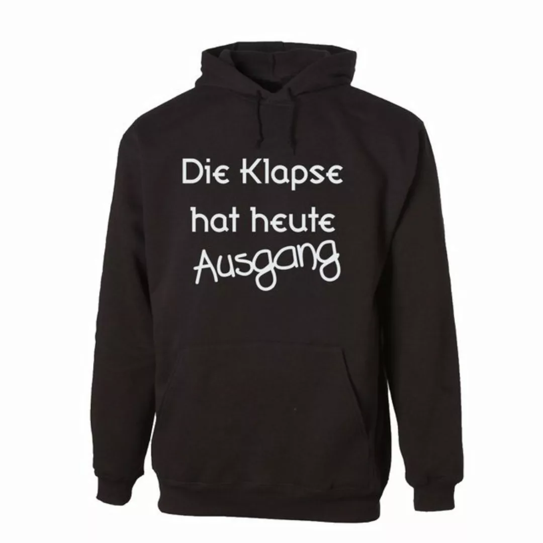 G-graphics Hoodie Die Klapse hat heute Ausgang Unisex mit trendigem Frontpr günstig online kaufen