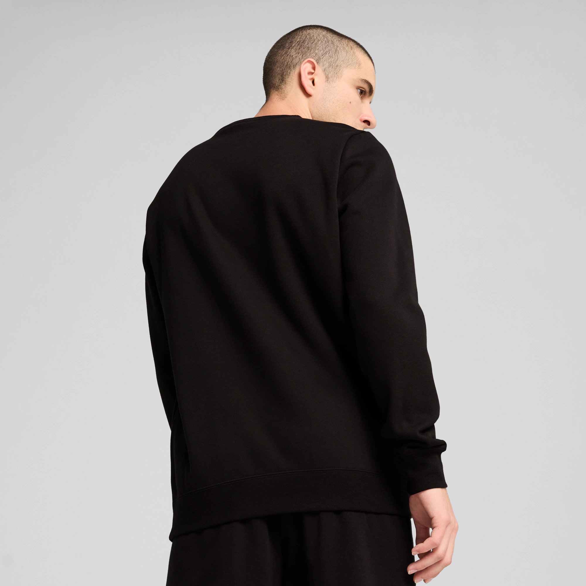 PUMA Langarmshirt "ESS CREW FL" günstig online kaufen