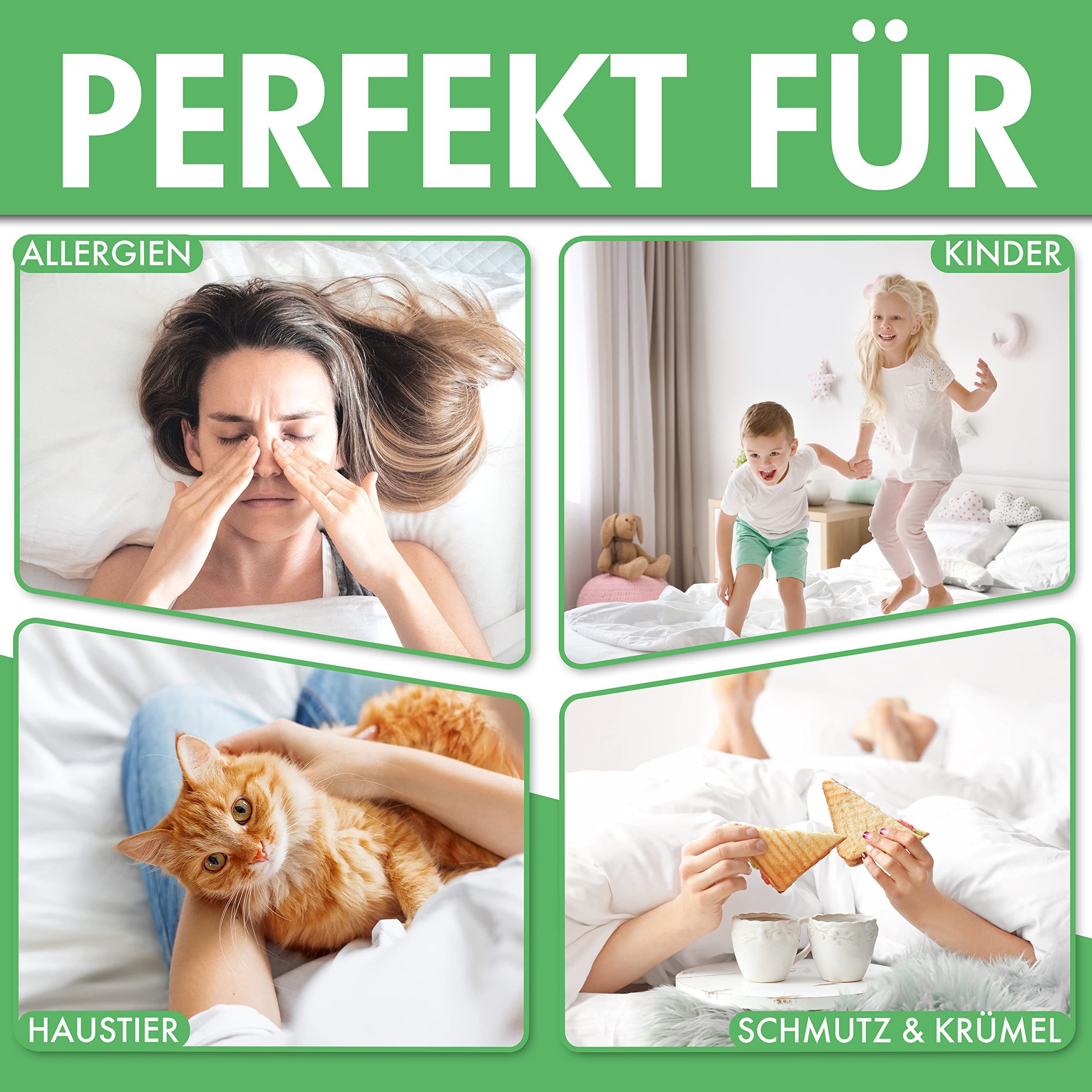 Welldora Bettbezug, Milbenbezug Bettdecke, Allergiker Deckenbezug günstig online kaufen