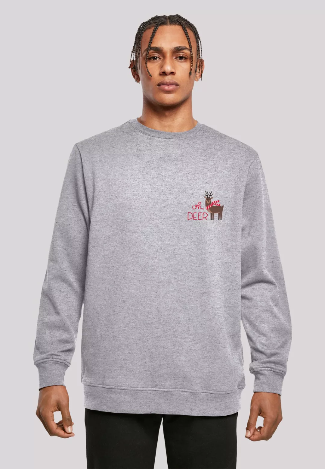 F4NT4STIC Sweatshirt "Christmas Deer", Premium Qualität, Rock-Musik, Band günstig online kaufen