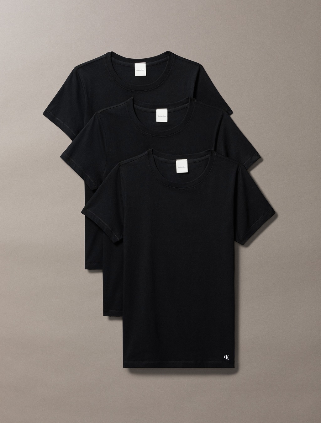 Calvin Klein Underwear T-Shirt "COTTON TEE 3PK", (Packung, 3er-Pack), Mit R günstig online kaufen