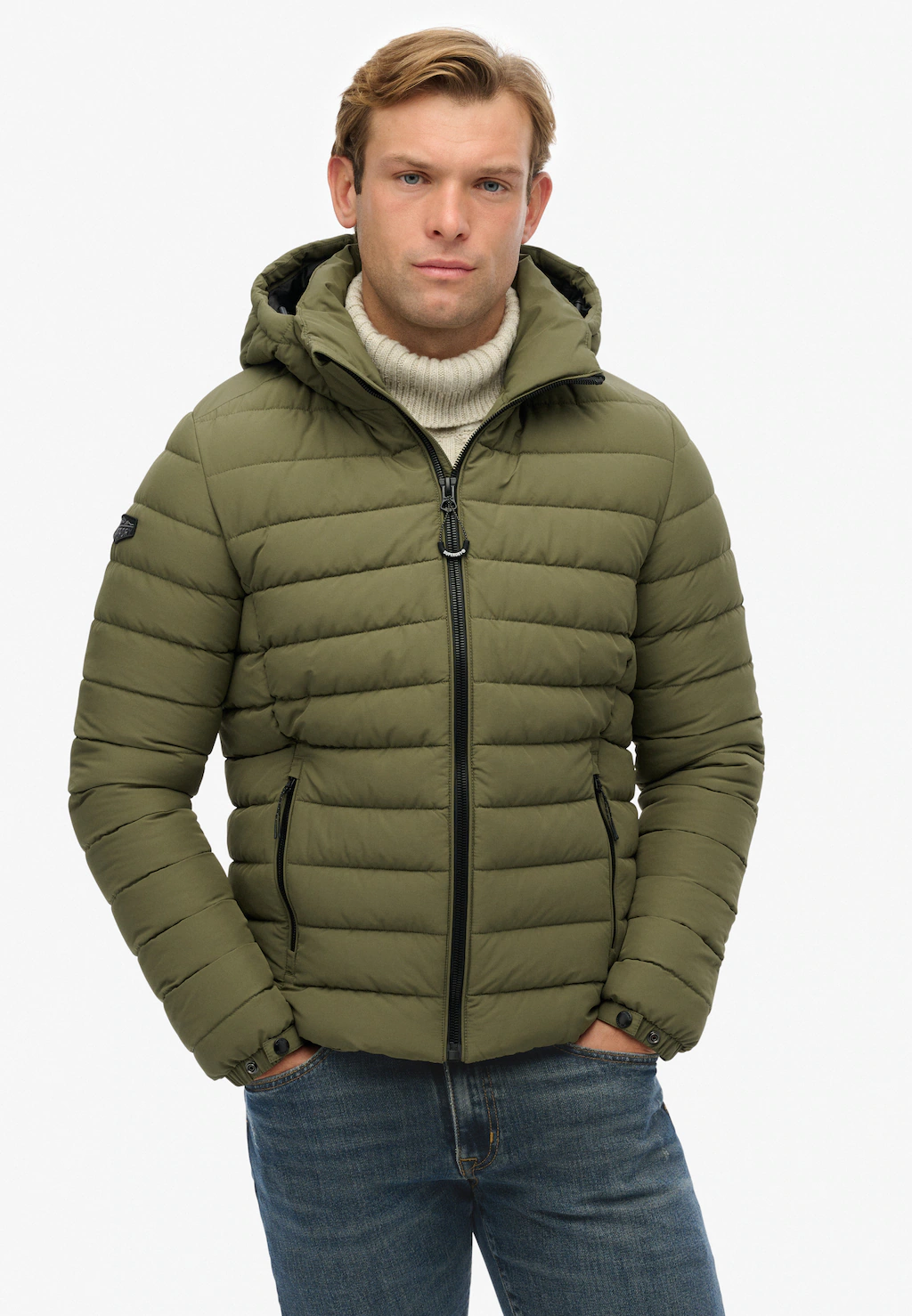 Superdry Steppjacke "HOODED FUJI PADDED JACKET", mit Kapuze günstig online kaufen