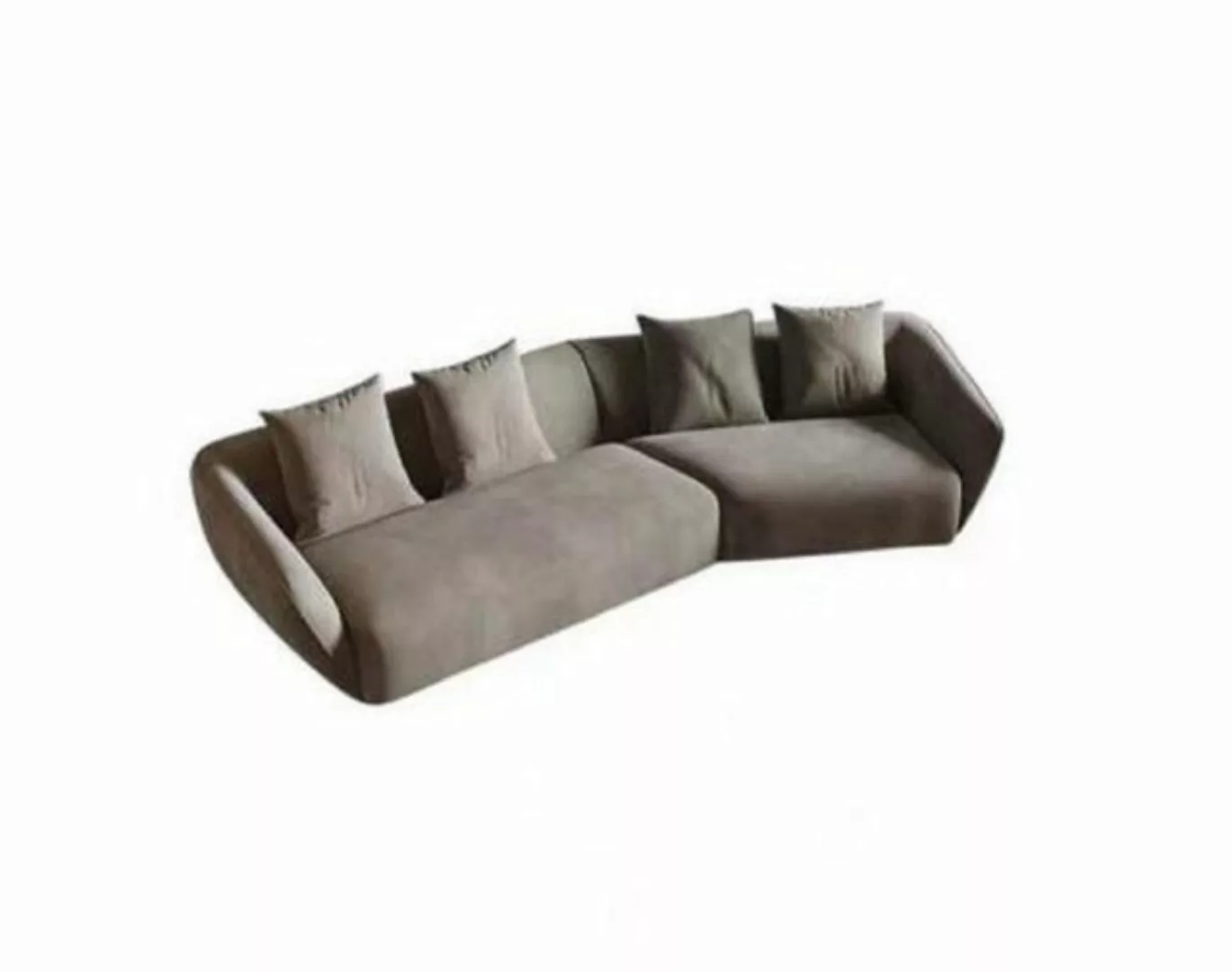 JVmoebel 4-Sitzer Exklusives luxuriöse 4-Sitzer-Sofa Stoffsitz moderne Text günstig online kaufen