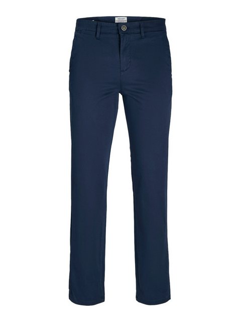 Jack & Jones Chinohose Herren Chino Hose Chinohose Blau JPSTOLLIE JJJAGGER günstig online kaufen