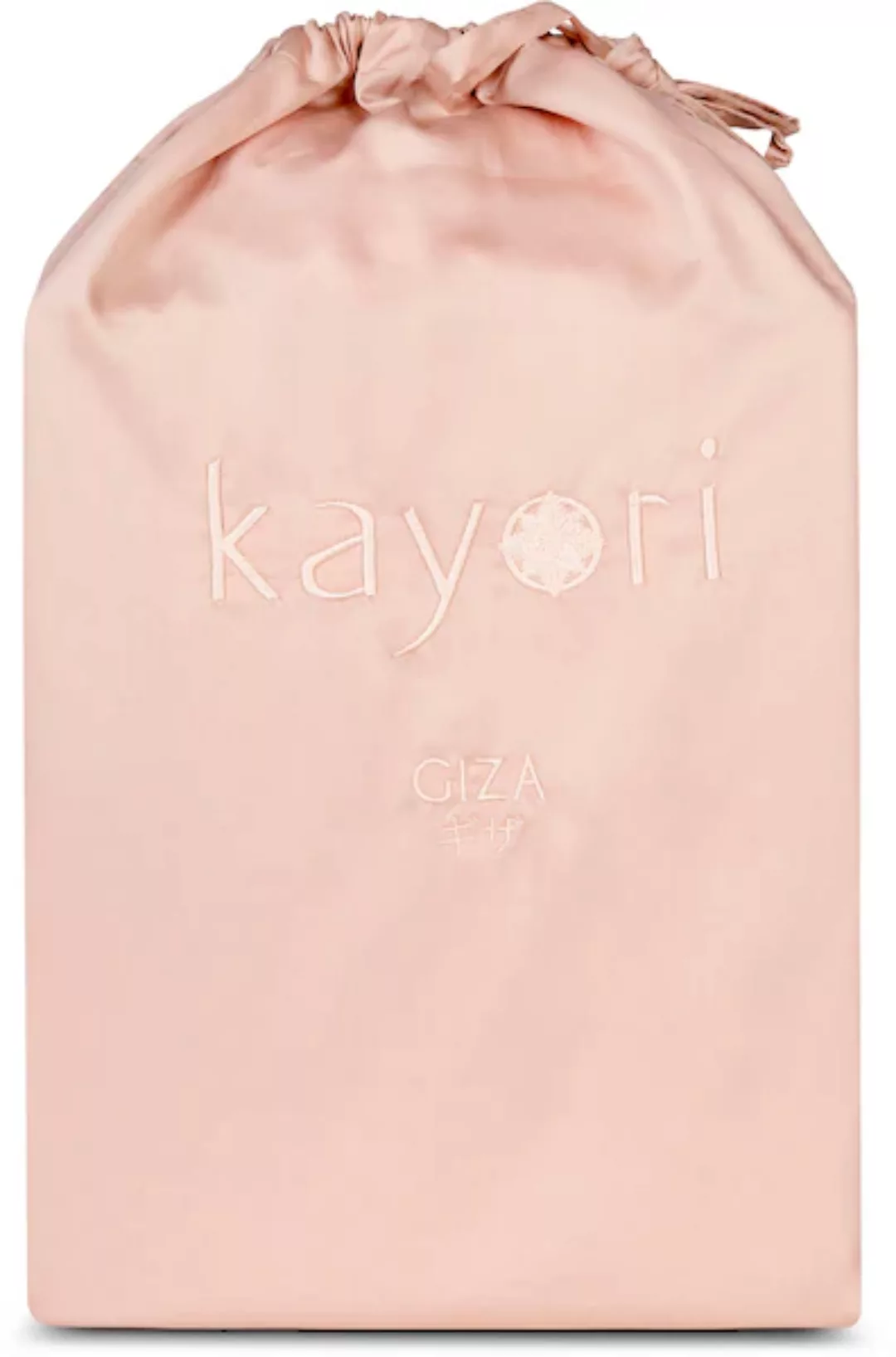 kayori Spannbettlaken »Giza«, 100% Baumwolle-Satin günstig online kaufen