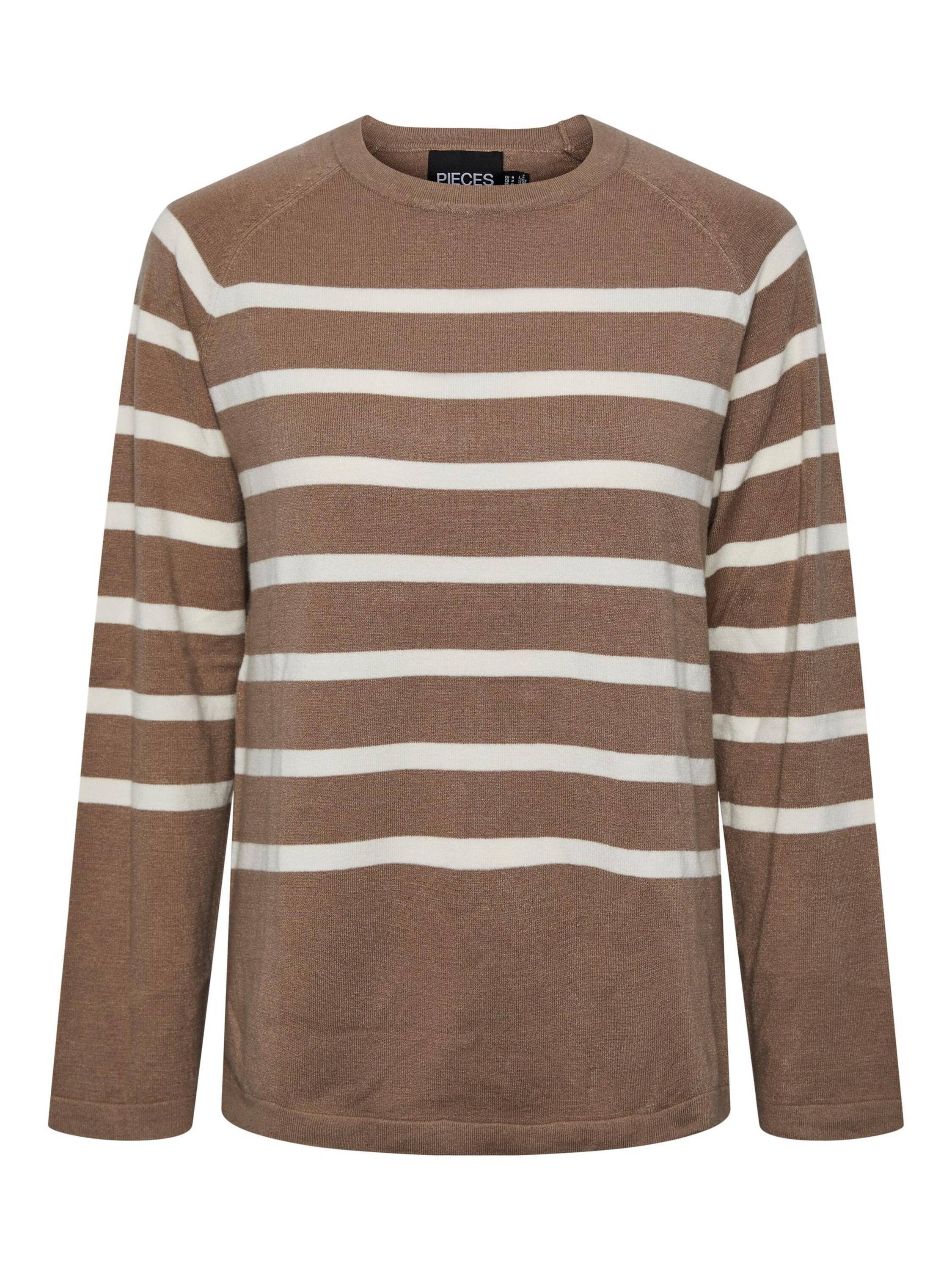 pieces Strickpullover (1-tlg) Plain/ohne Details günstig online kaufen