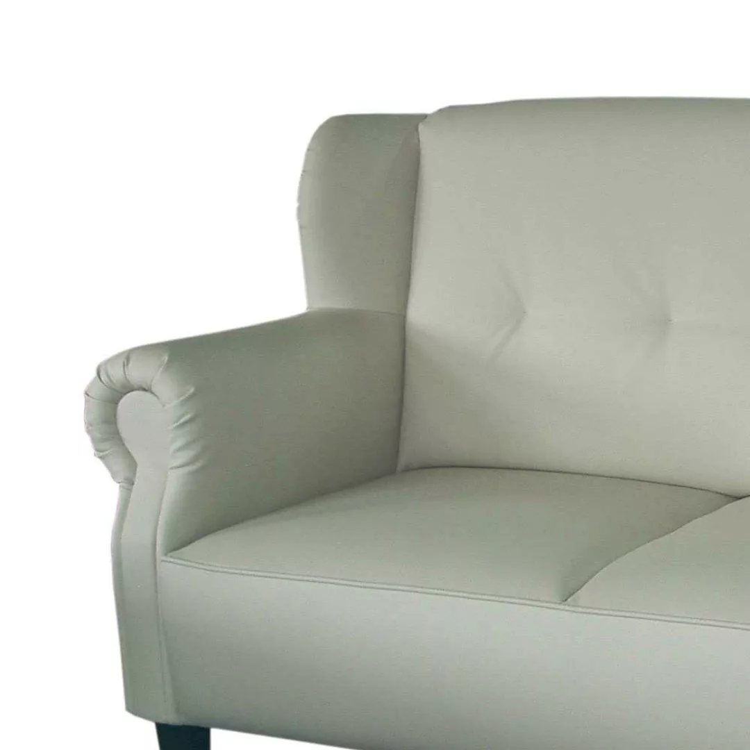 2 Sitzer Sofa in Creme Federkern günstig online kaufen