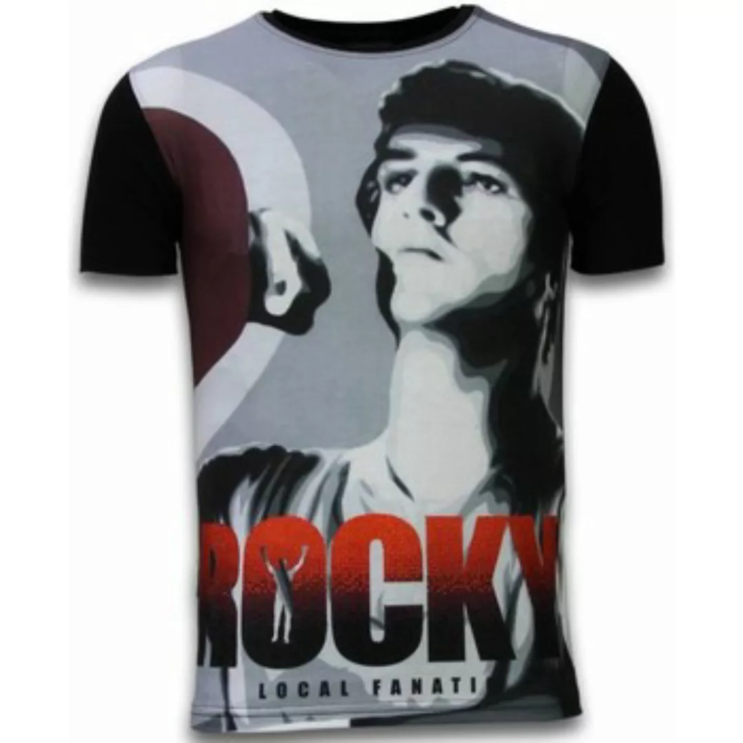 Local Fanatic  T-Shirt Rocky Training Digital Strass günstig online kaufen