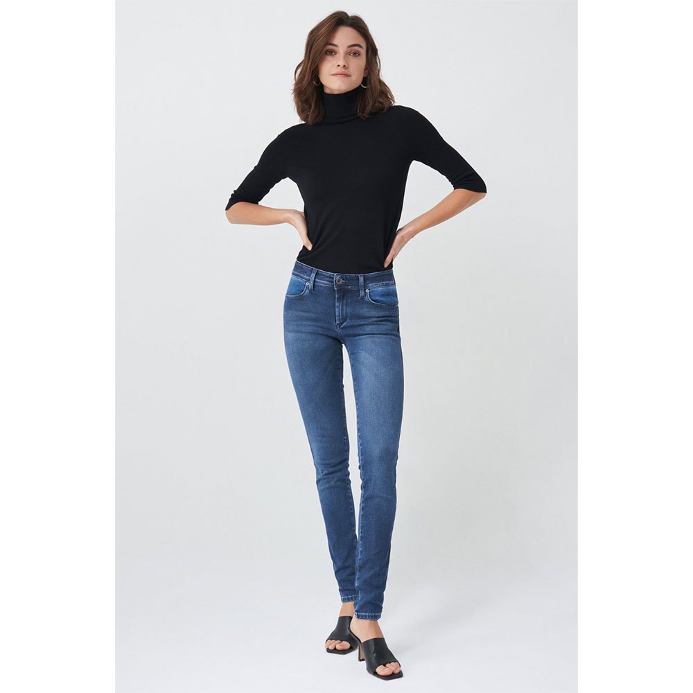 Salsa Jeans 125793-850 / Skinny Push Up Wonder Jeans 32 Blue günstig online kaufen