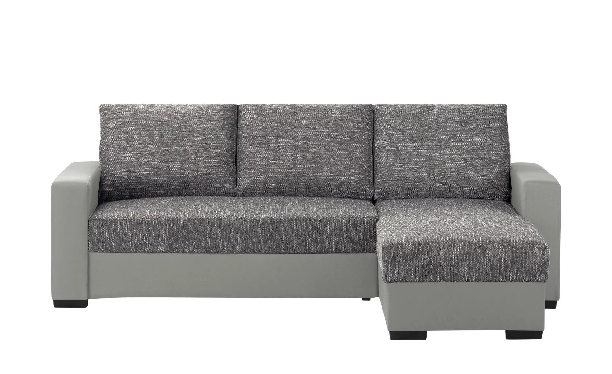 Ecksofa  Navarra ¦ grau ¦ Maße (cm): B: 156 H: 83 T: 237 Polstermöbel > Sof günstig online kaufen