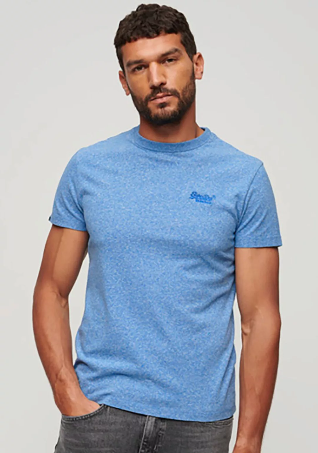 Superdry Rundhalsshirt "Organic Cotton Essential Logo T-Shirt" günstig online kaufen