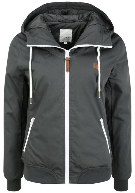 OXMO Kurzjacke OXTila Übergangsjacke mit kontrastfarbenem Reißverschluss günstig online kaufen