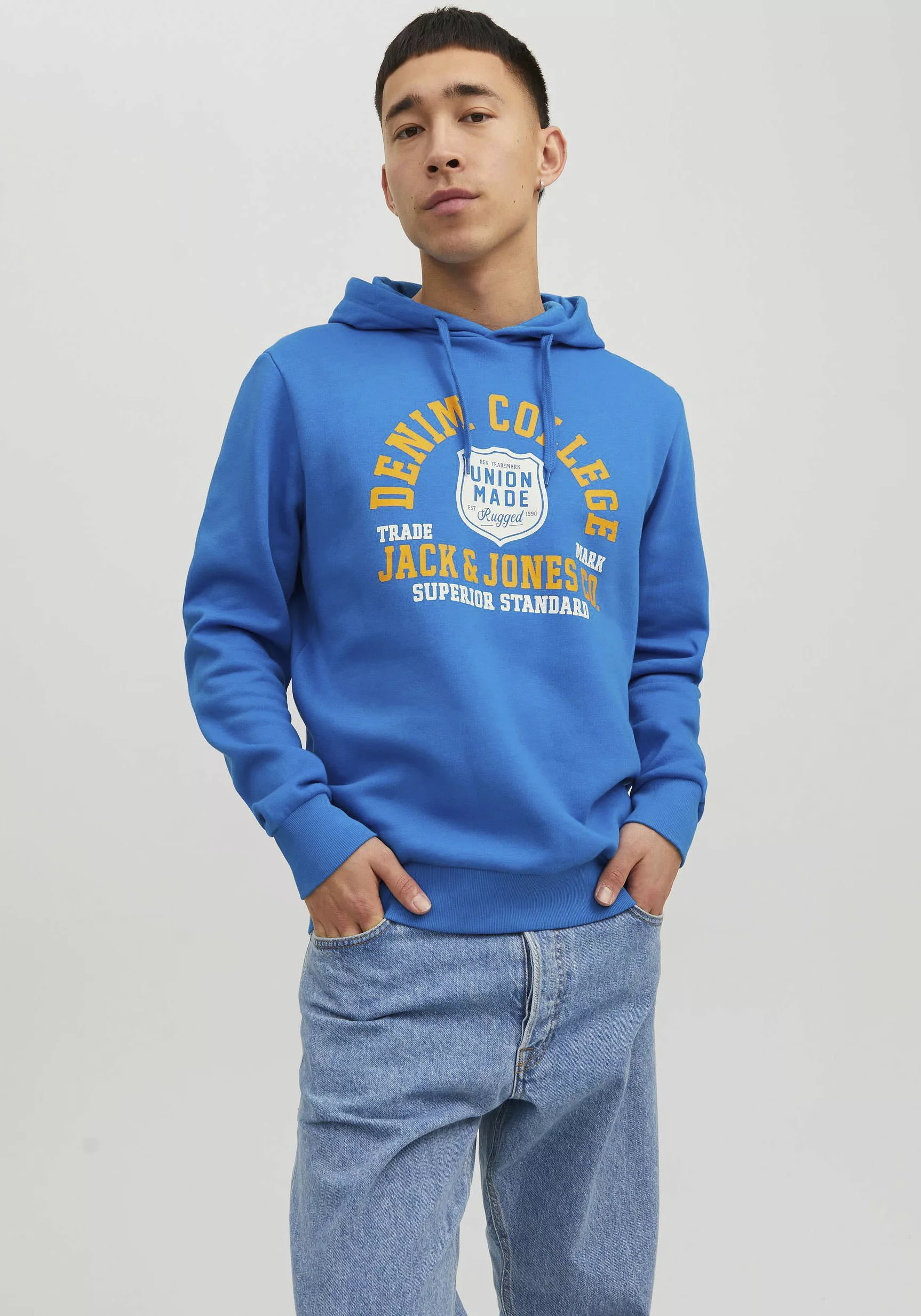 Jack & Jones Kapuzensweatshirt LOGO SWEAT HOOD günstig online kaufen