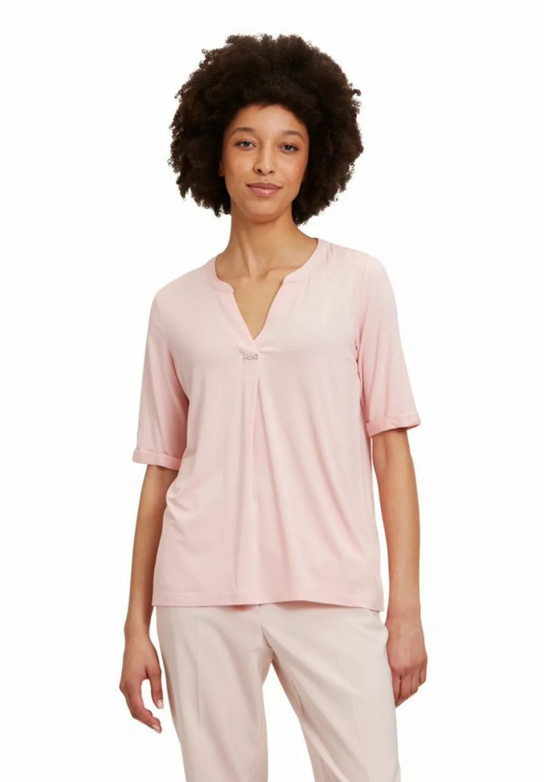 Betty Barclay Kurzarmshirt Betty Barclay Blusenshirt mit Kragen (1-tlg) Hot günstig online kaufen