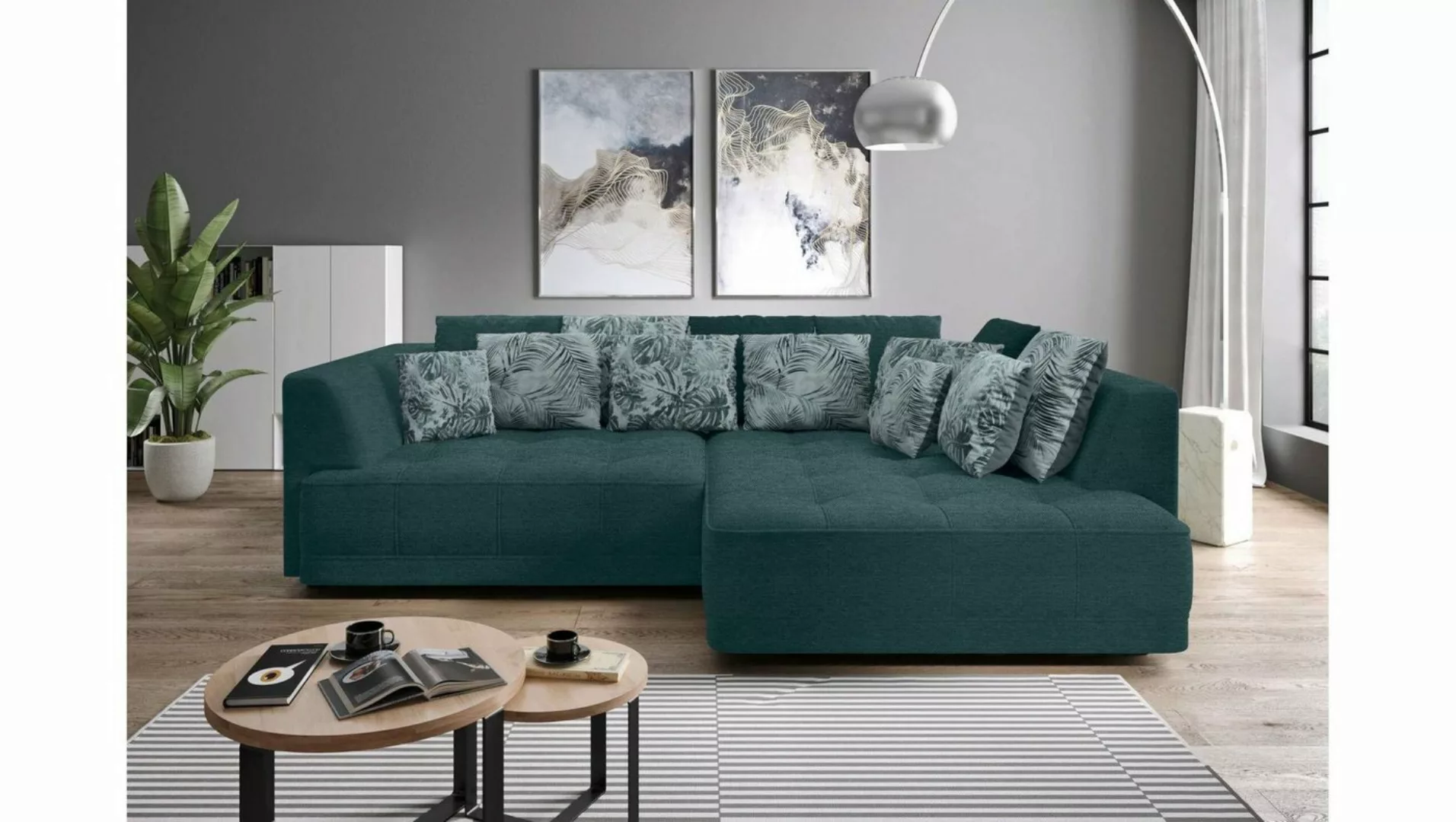 Stylefy Ecksofa Tiberis, L-Form, Eckcouch, Design günstig online kaufen