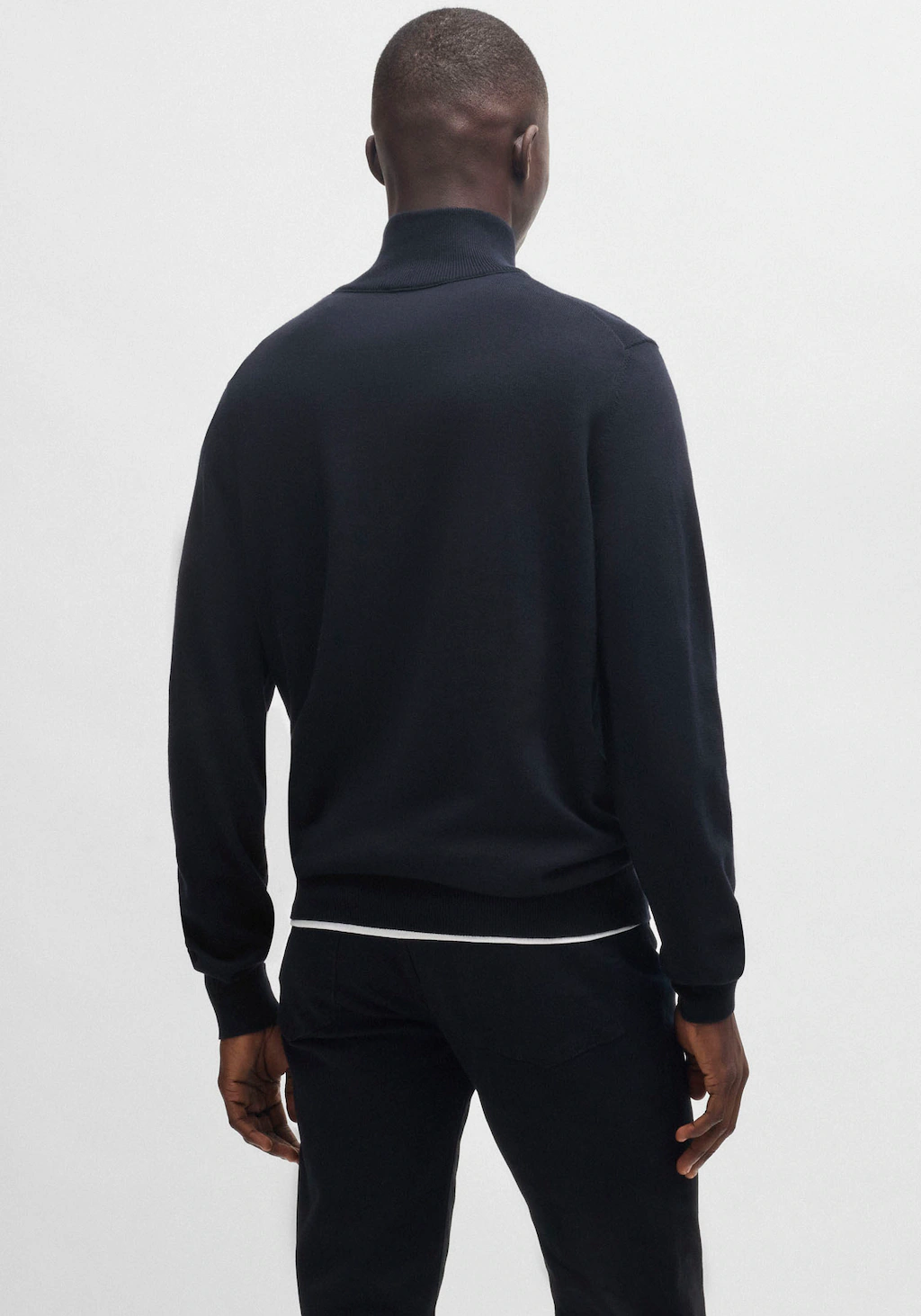 BOSS ORANGE Rollkragenpullover Kanobix mit Ton-in-Ton günstig online kaufen