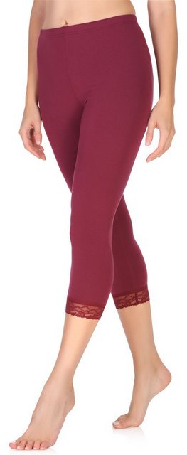 Merry Style Leggings Damen 3/4 Capri Hose MS10-290 (1-tlg) elastischer Bund günstig online kaufen