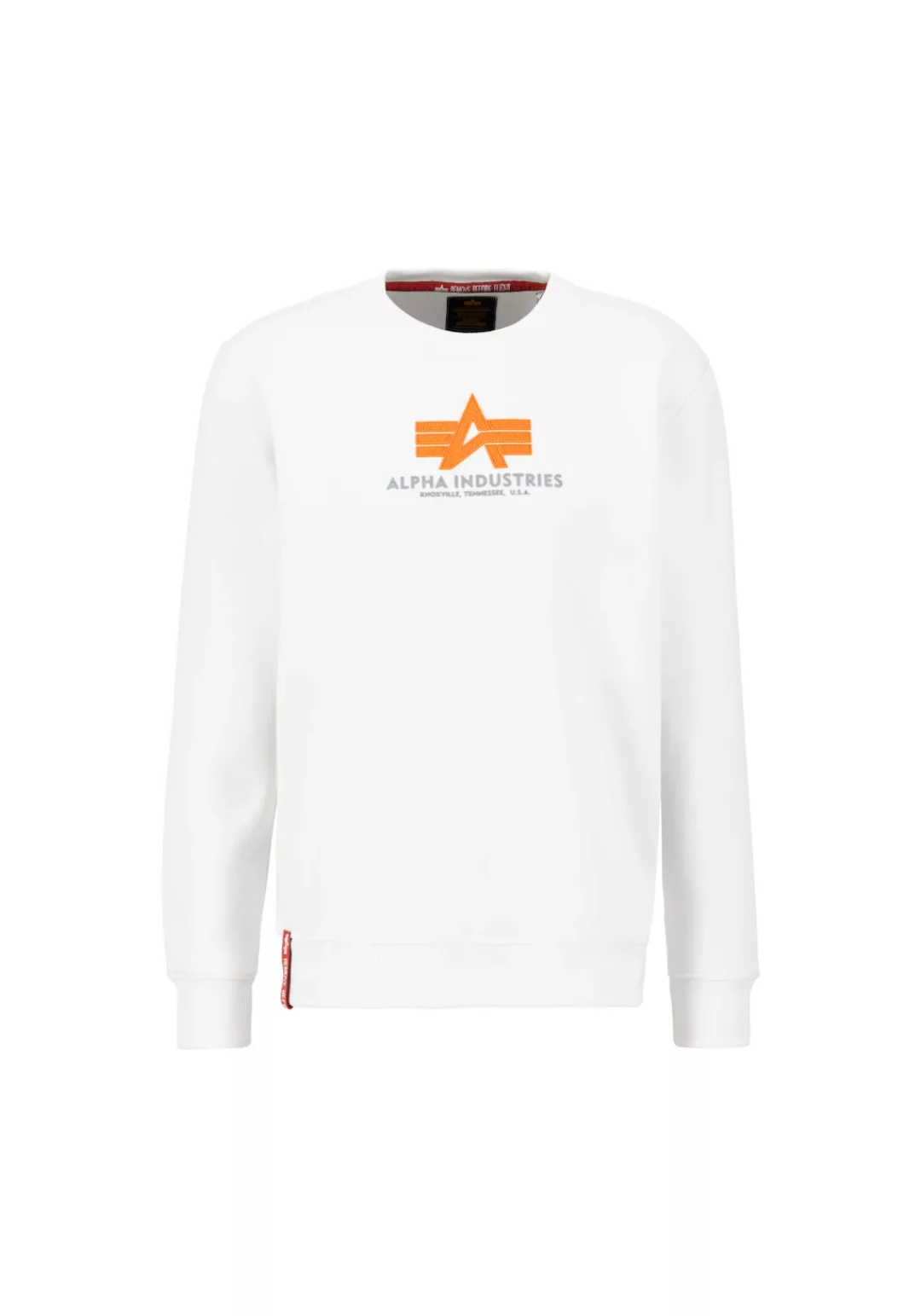 Alpha Industries Sweater "Basic Sweatshirt Rubber ML Sweatshirt" günstig online kaufen