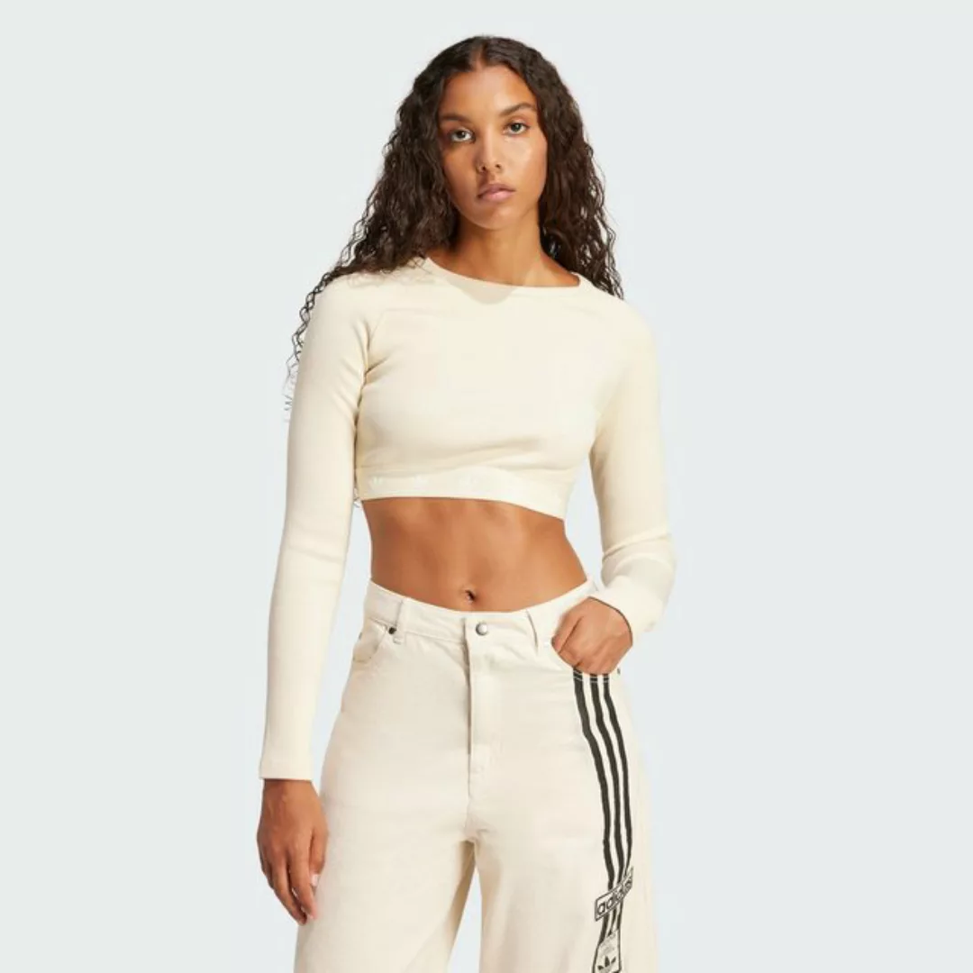 adidas Originals Crop-Top RIBBED CROP-SHIRT günstig online kaufen