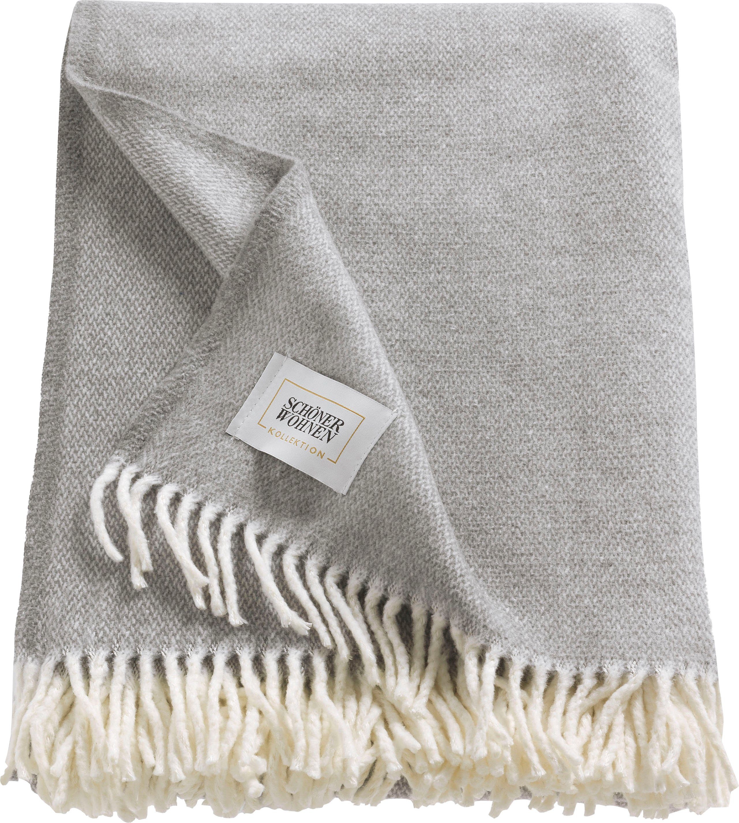Wohndecke Relax, SCHÖNER WOHNEN-Kollektion, mit gedrehten günstig online kaufen