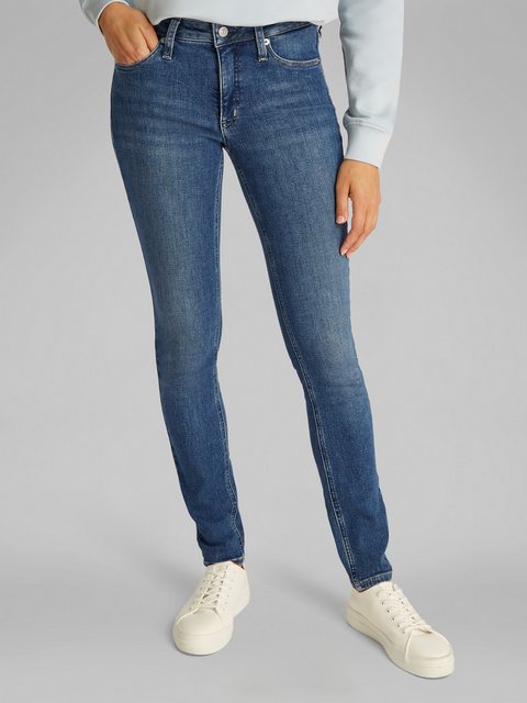 Calvin Klein Jeans Skinny-fit-Jeans "MID RISE SKINNY" günstig online kaufen