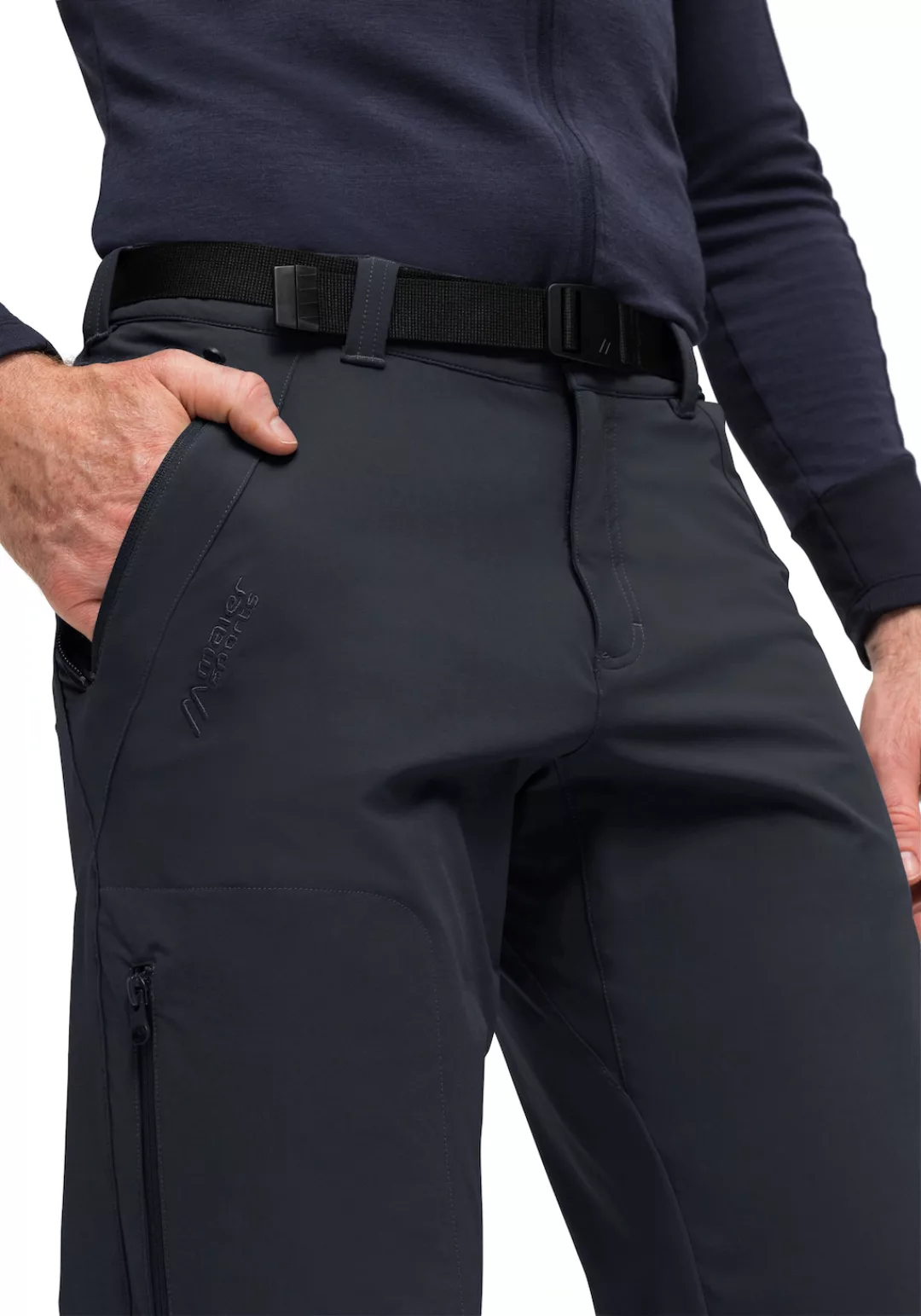 Maier Sports Outdoorhose Naturno He-Hose el., Kurzgrösse günstig online kaufen