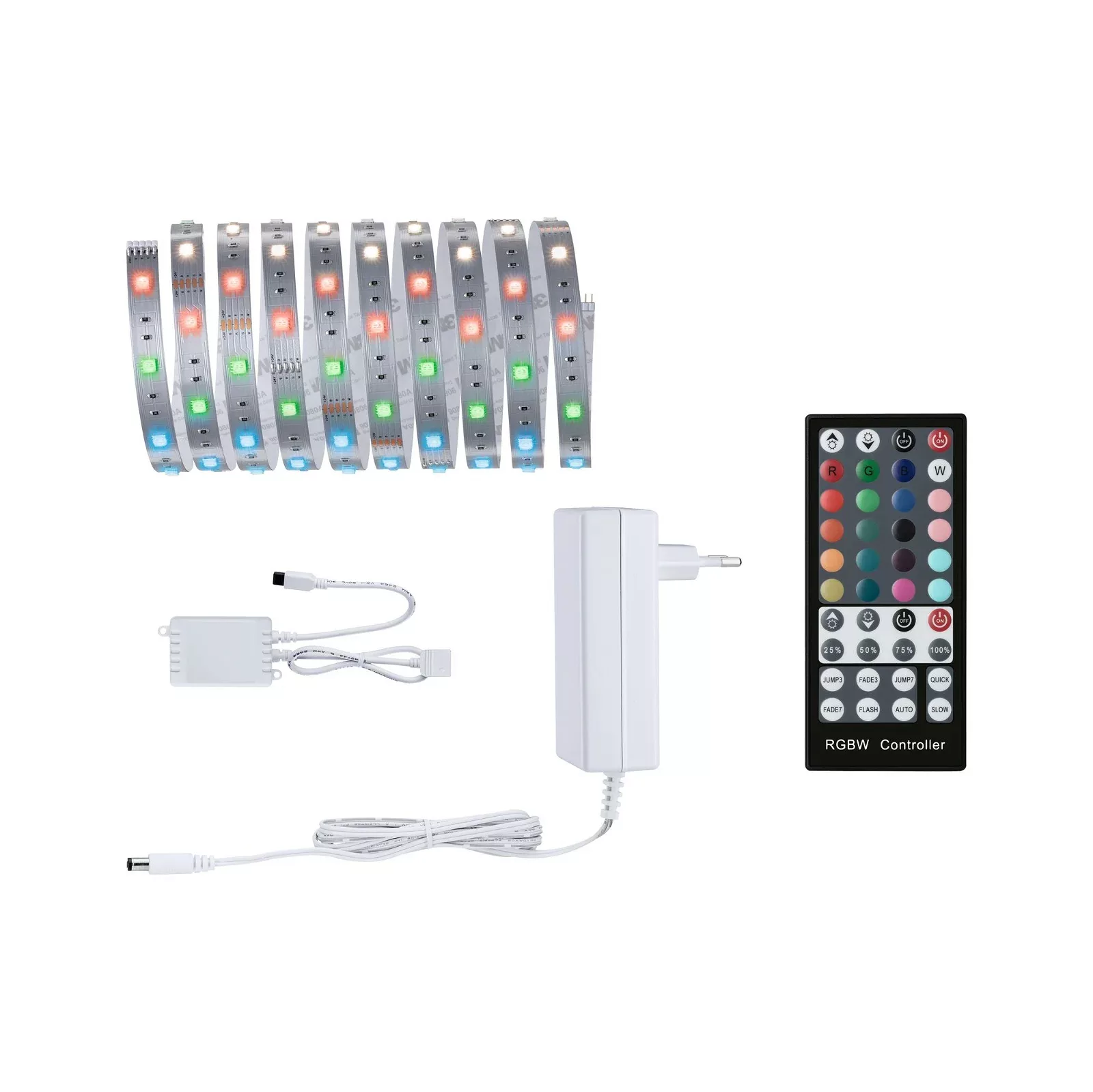 Paulmann "MaxLED 250 LED Strip RGBW Basisset 3m 20W 270lm/m 30 LEDs/m RGBW+ günstig online kaufen