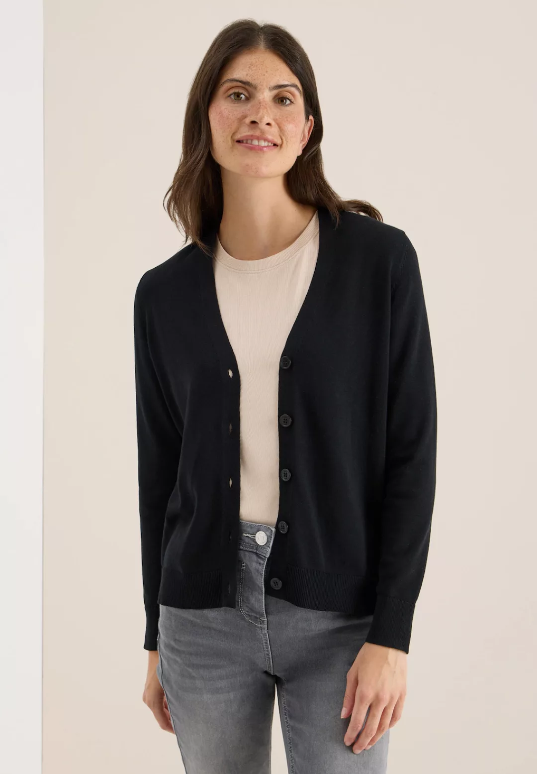 Cecil Cardigan, aus Baumwolle mit Stretchanteil günstig online kaufen