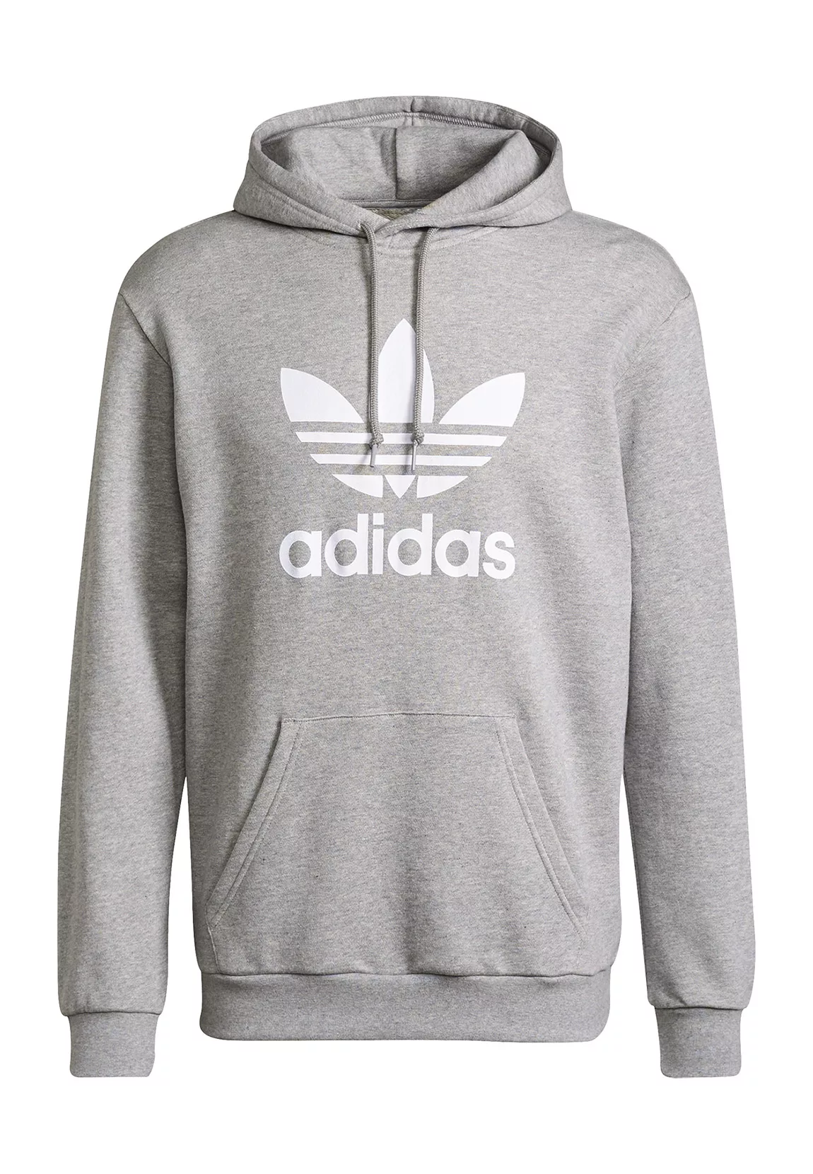 Adidas Originals Trefoil Kapuzenpullover 2XL Medium Grey Heather / White günstig online kaufen