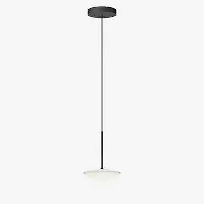 Vibia Tempo Pendelleuchte LED konisch, graphit - ø20,5 cm - Casambi günstig online kaufen