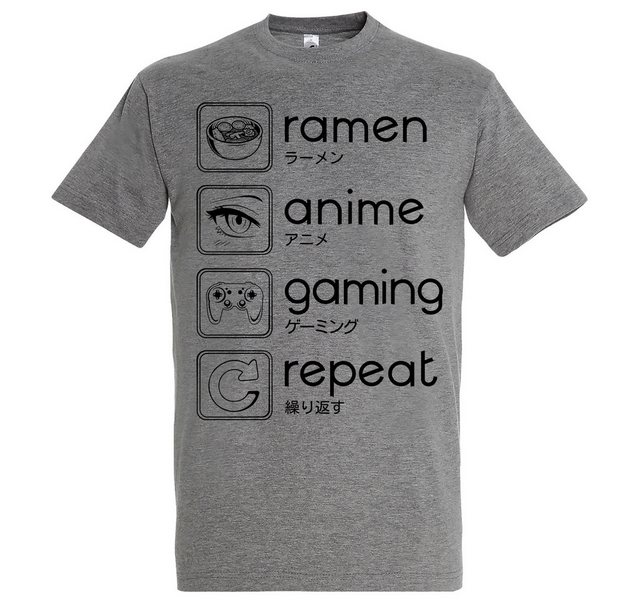 Youth Designz Print-Shirt Ramen Anime Gaming Herren T-Shirt mit lustigen Lo günstig online kaufen