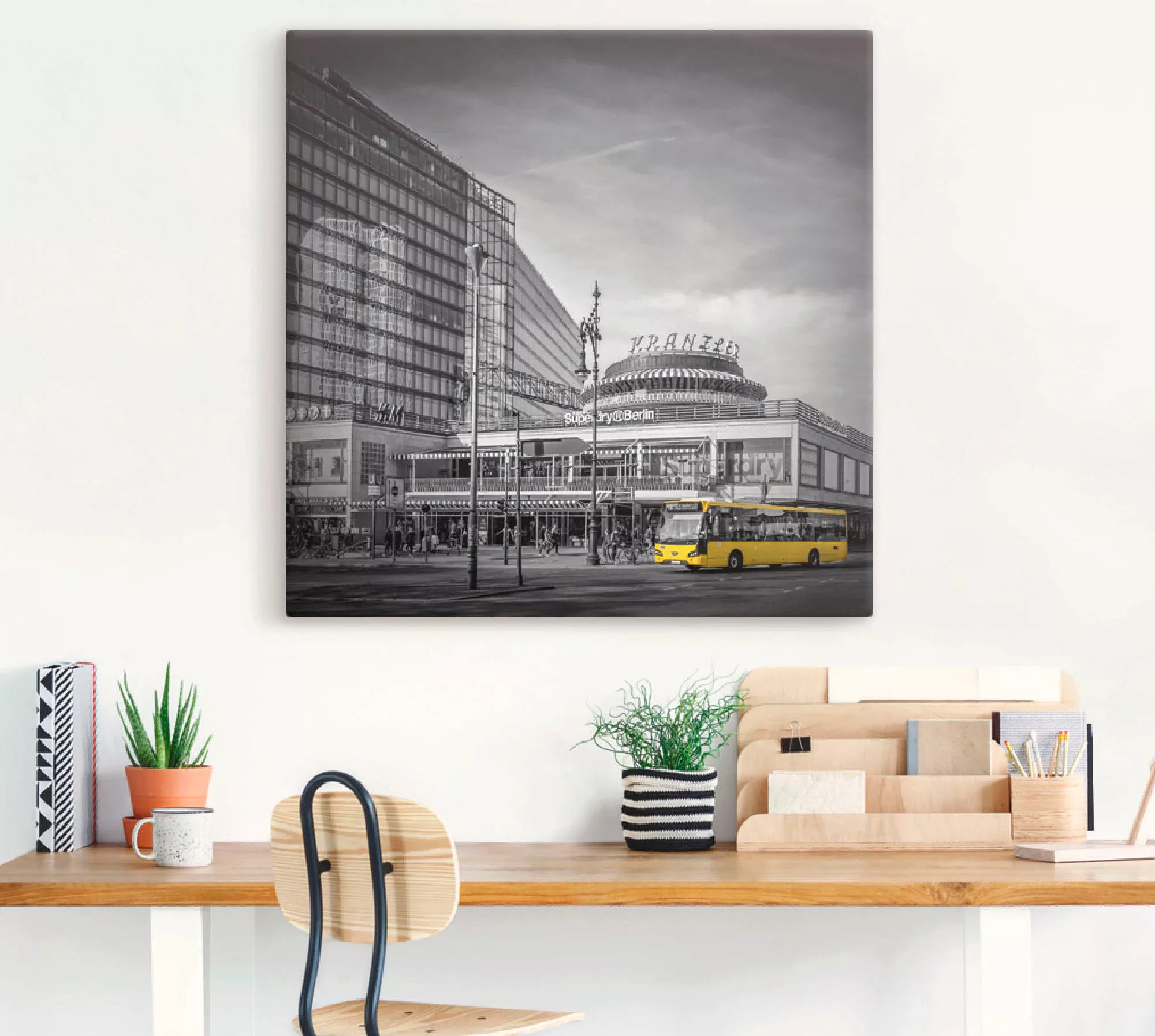 Artland Wandbild "Berlin City-West", Deutschland, (1 St.) günstig online kaufen