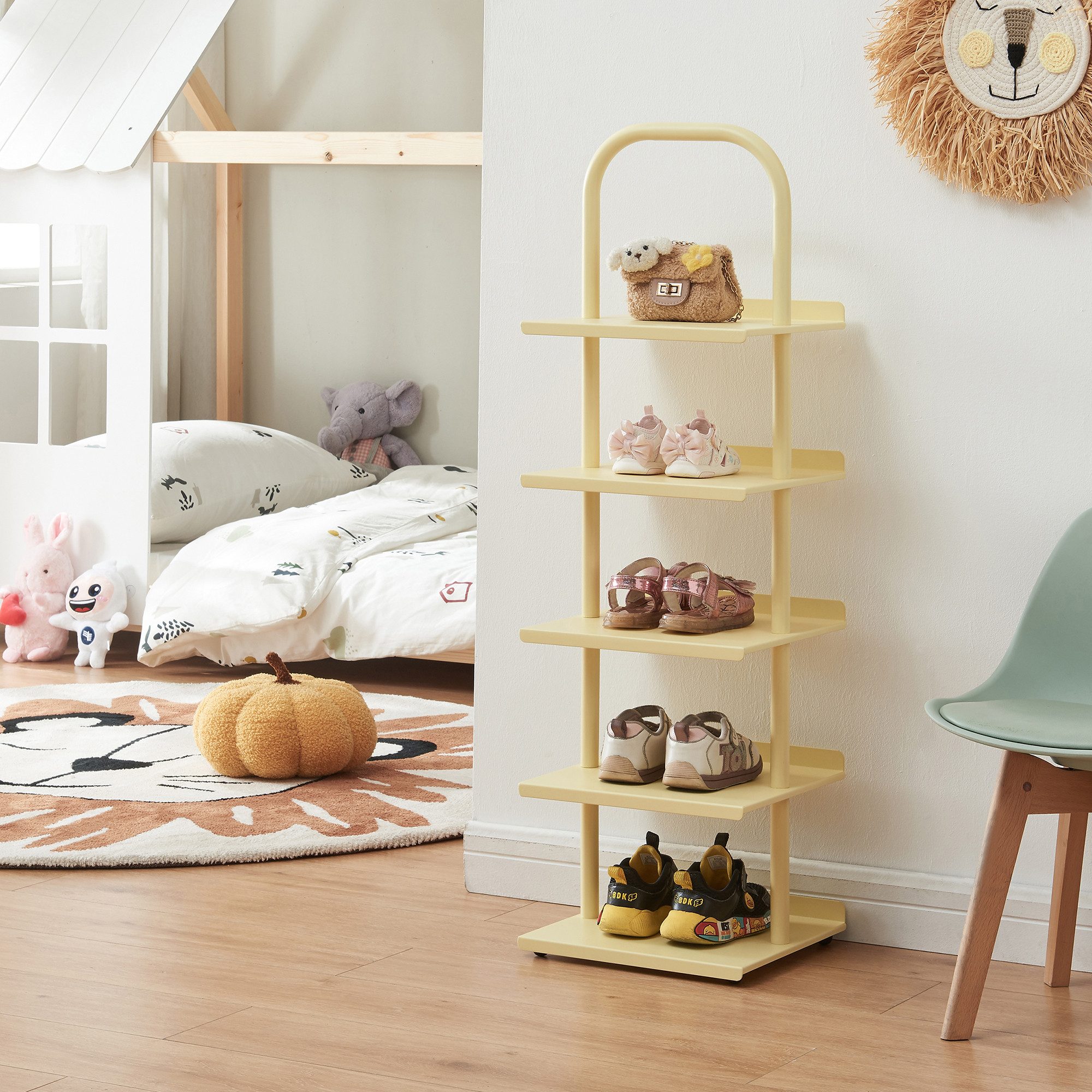 en.casa Schuhregal, für Kinder »Poytya« mit günstig online kaufen