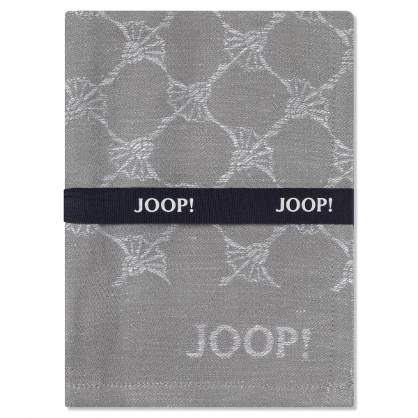 JOOP! Geschirrtücher Cuisine Cornflower Classic 1700 - Farbe: Platin - 76 - günstig online kaufen