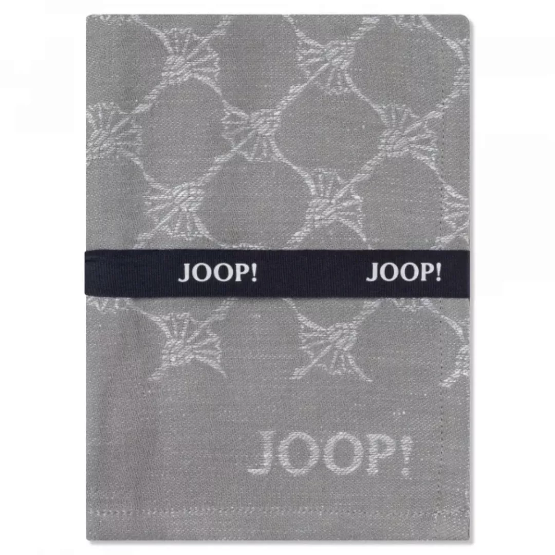 JOOP! Geschirrtücher Cuisine Cornflower Classic 1700 - Farbe: Platin - 76 - günstig online kaufen