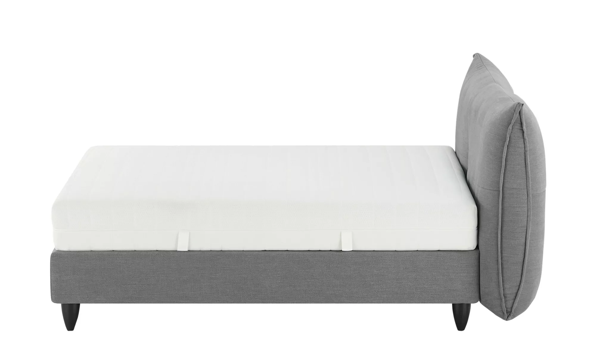 RUF Boxspringbett  Senta K ¦ grau ¦ Maße (cm): B: 202 H: 119 Betten > Boxsp günstig online kaufen