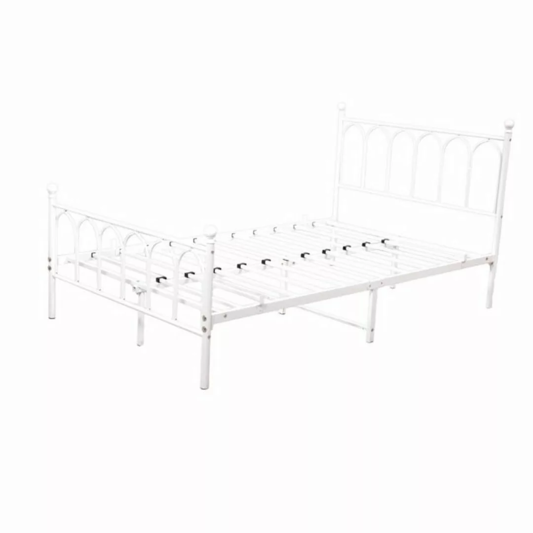 KoDise Metallbett Polsterbett Bettrahmen Vintage Bettgestell 90×200cm, mit günstig online kaufen