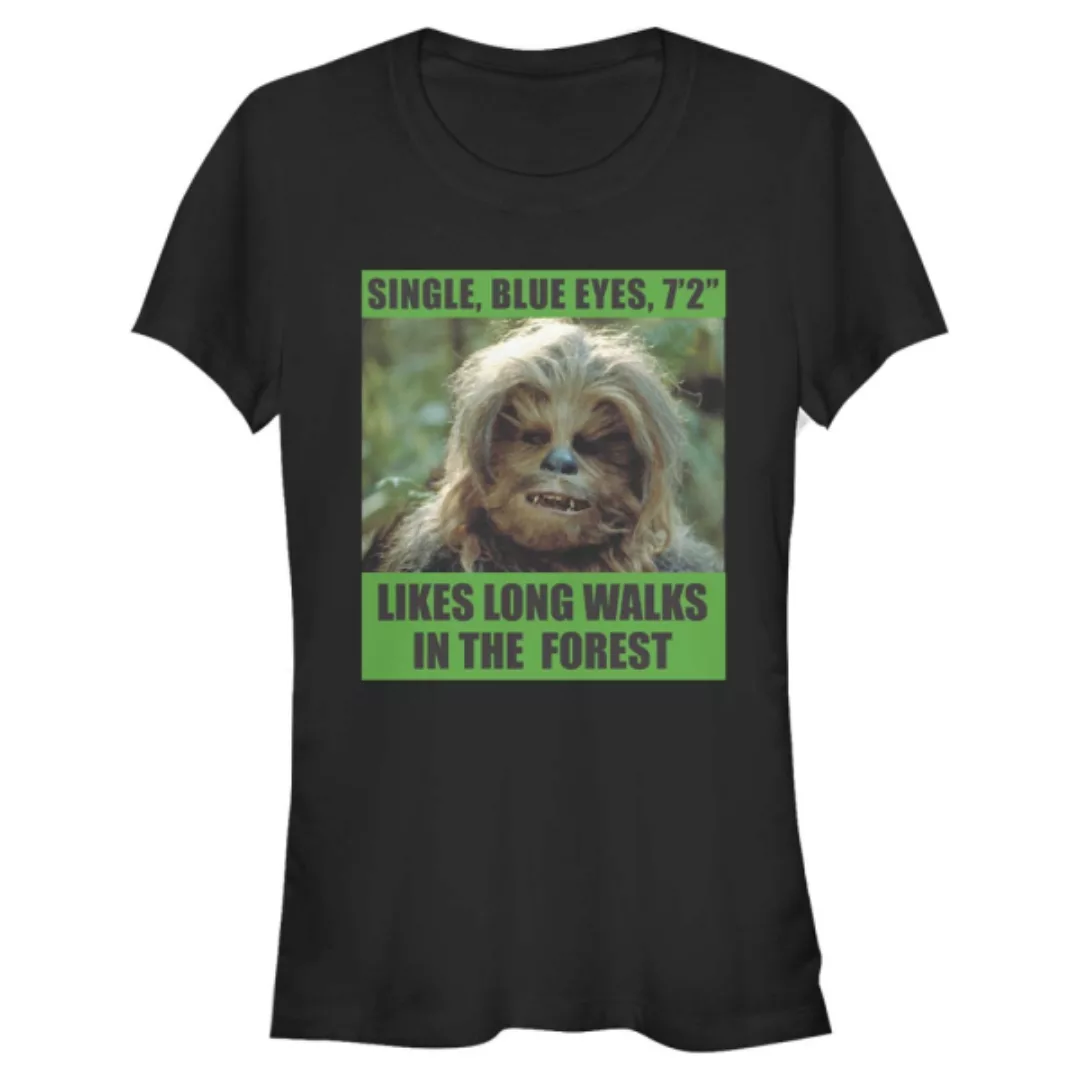 Star Wars - Chewbacca Likes Long Walks - Frauen T-Shirt günstig online kaufen