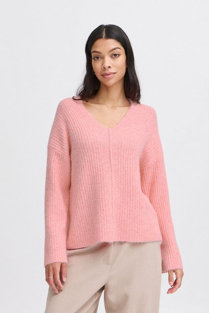 b.young Strickpullover "Strickpullover BYOMEA V-NECK JUMPER -" günstig online kaufen