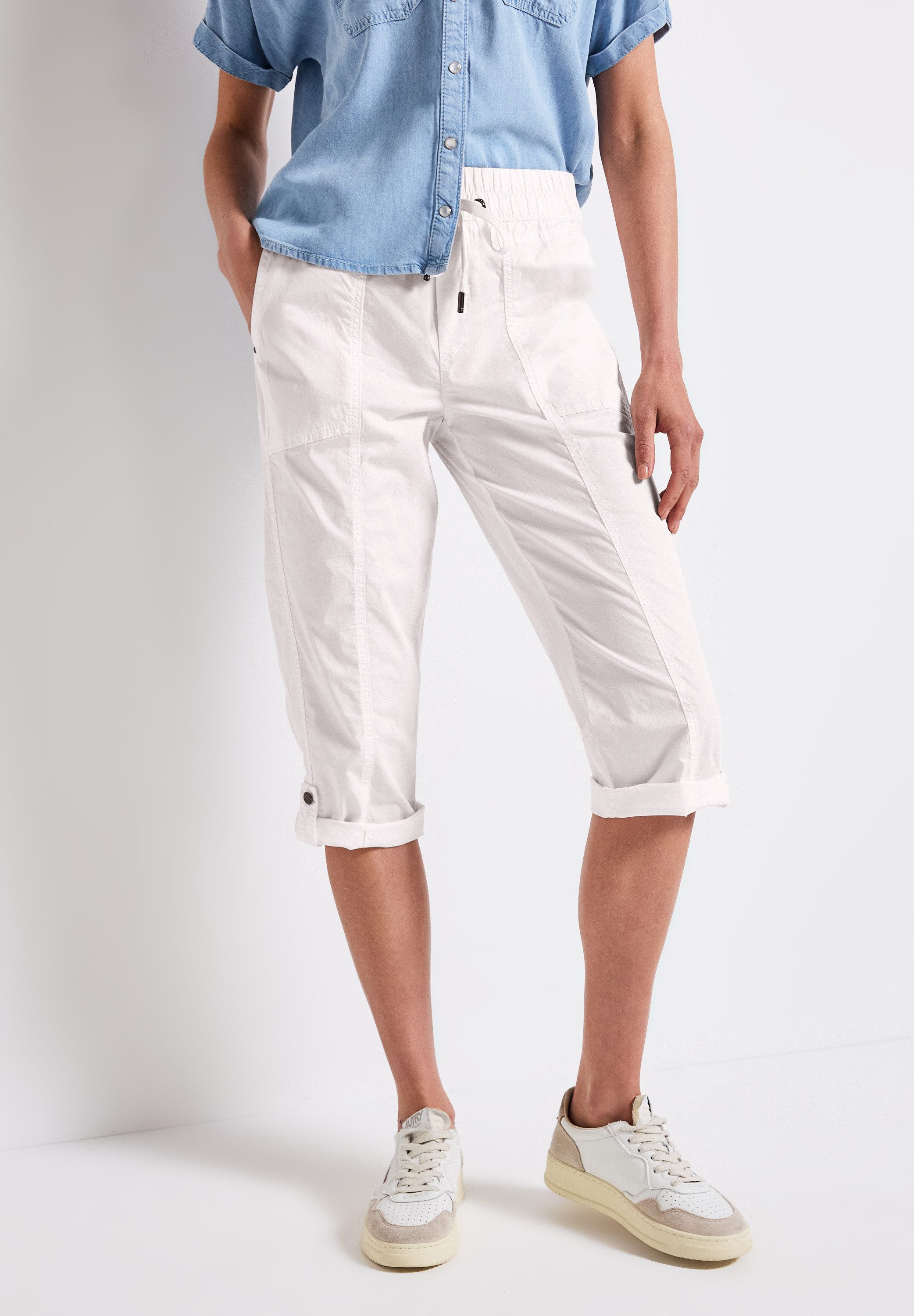 STREET ONE 3/4-Hose, Middle Waist günstig online kaufen