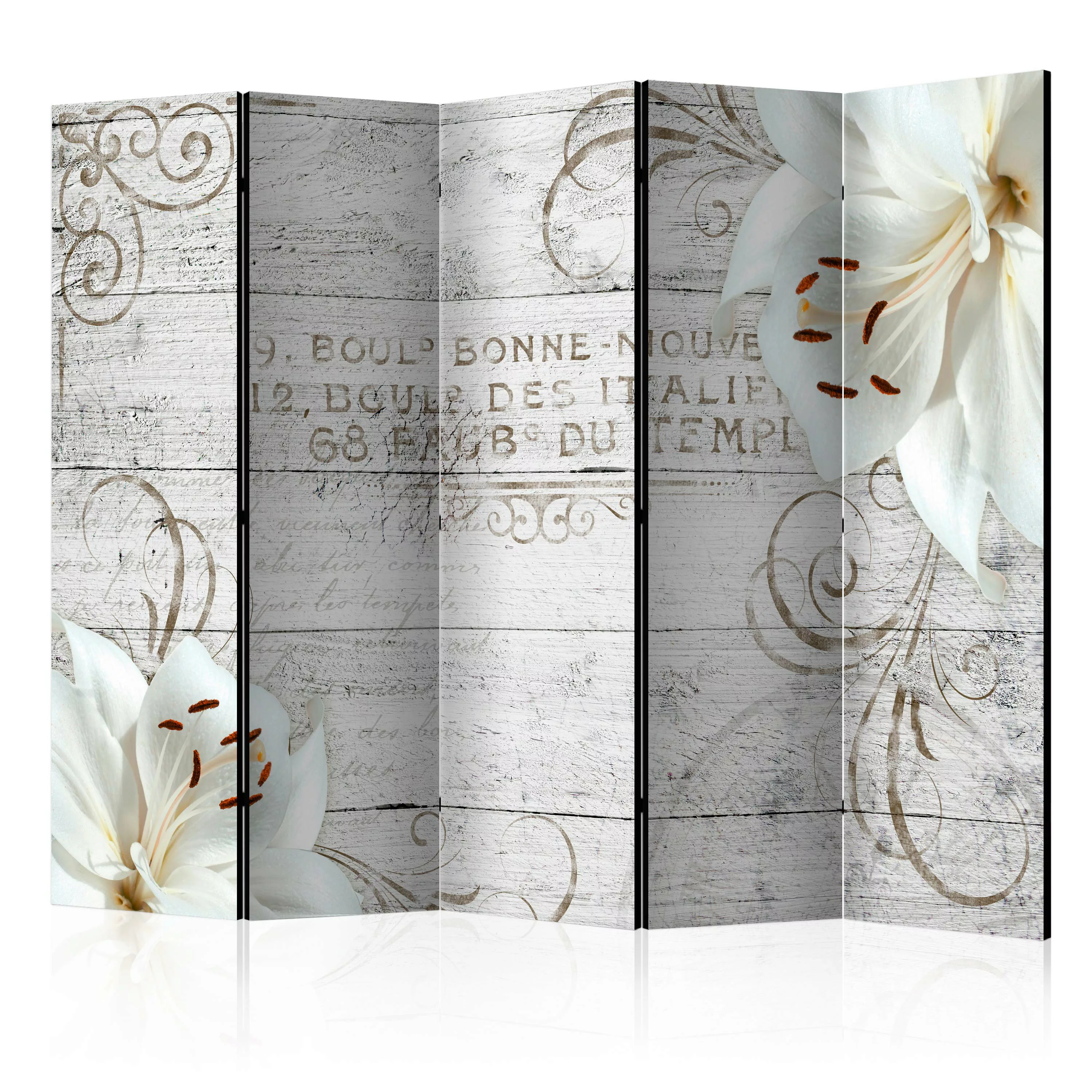 5-teiliges Paravent - Bonne Nouvelle Ii [room Dividers] günstig online kaufen