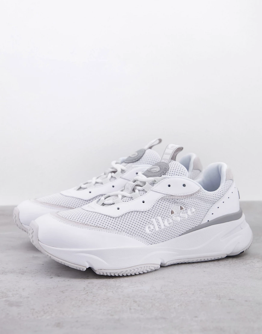 Ellesse – Massello – Robuste Sneaker in Weiß günstig online kaufen