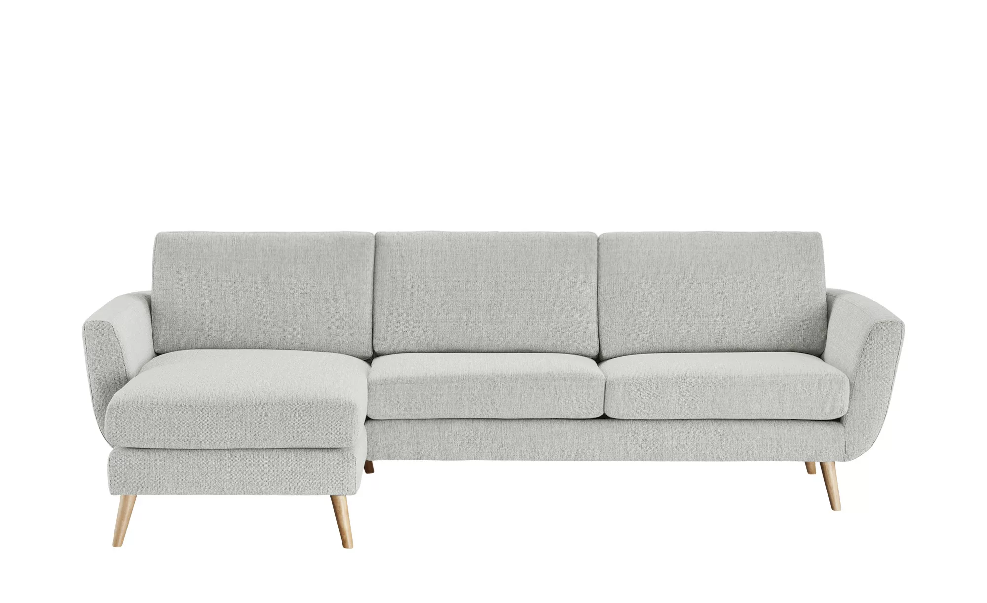 SOHO Ecksofa - grau - 85 cm - Polstermöbel > Sofas > Ecksofas - Möbel Kraft günstig online kaufen