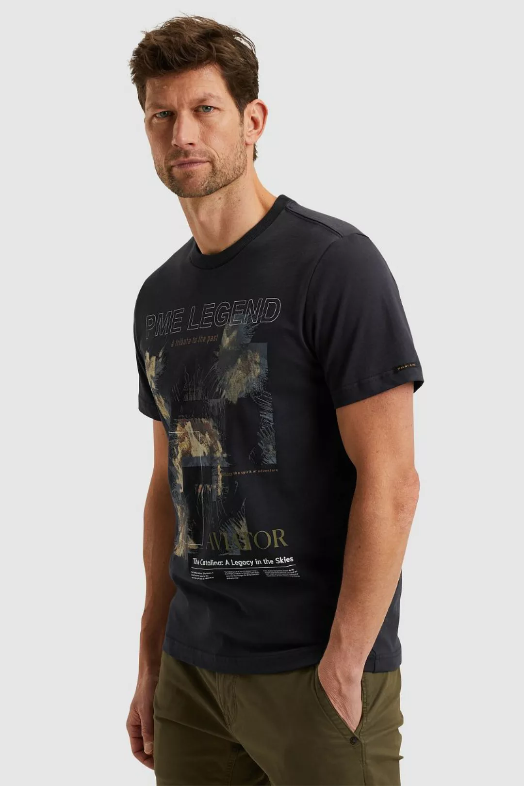 Pme Legend Herren T-Shirt Ptss2503570 günstig online kaufen