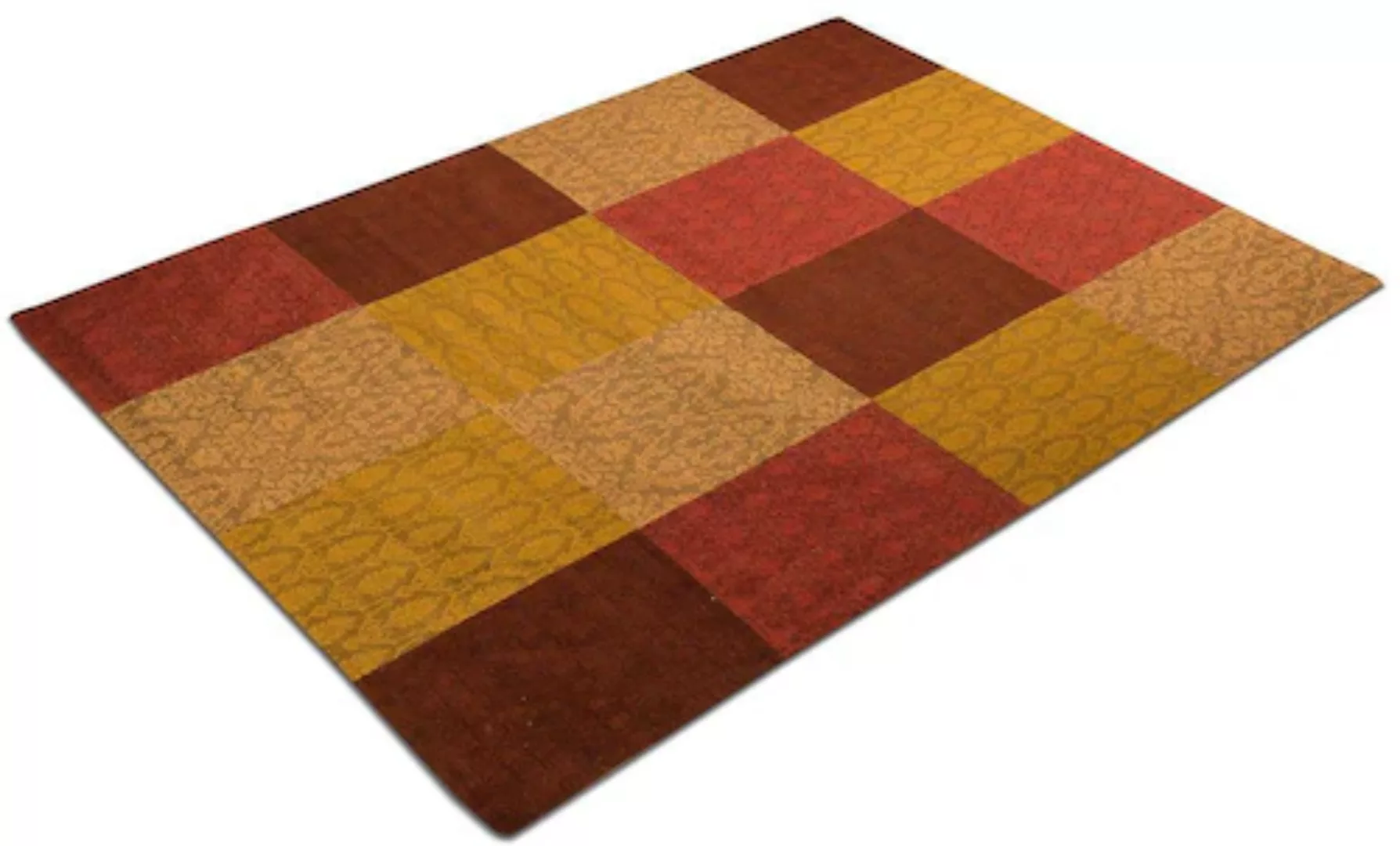 morgenland Teppich »Patchwork Teppich Weys«, rechteckig, Viskose günstig online kaufen