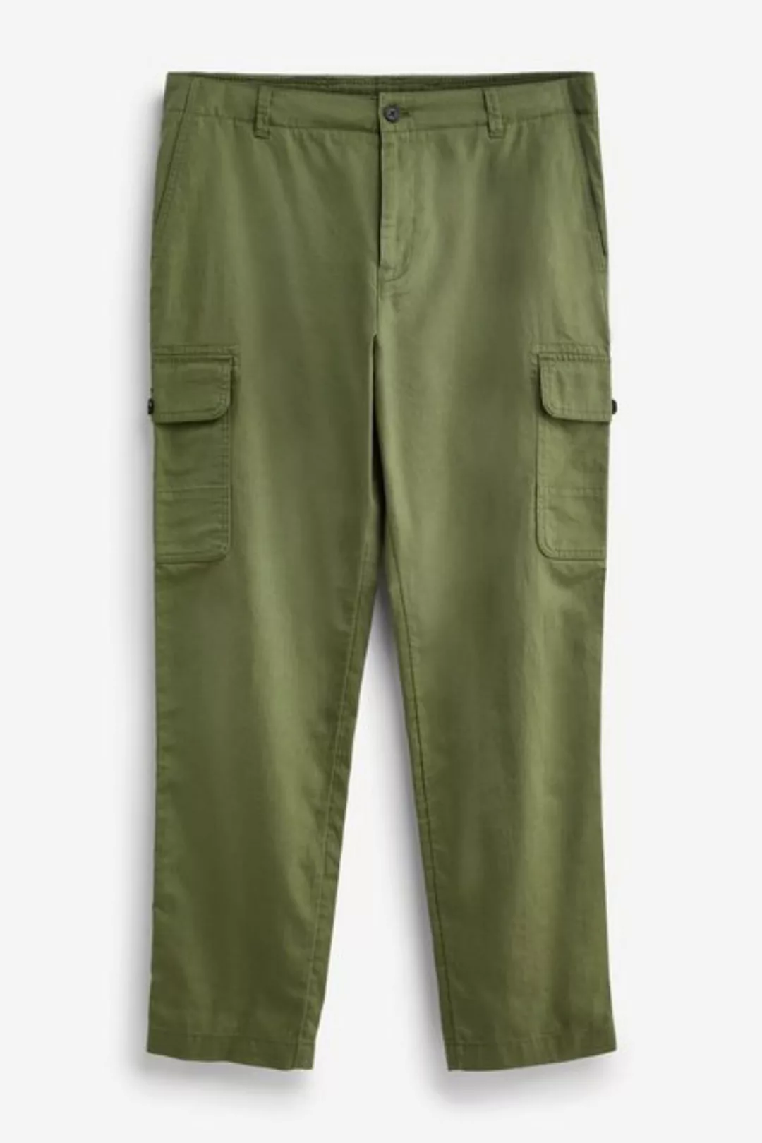 Next Cargohose Cargo-Hose aus Leinenmischung -Relaxed Tapered (1-tlg) günstig online kaufen