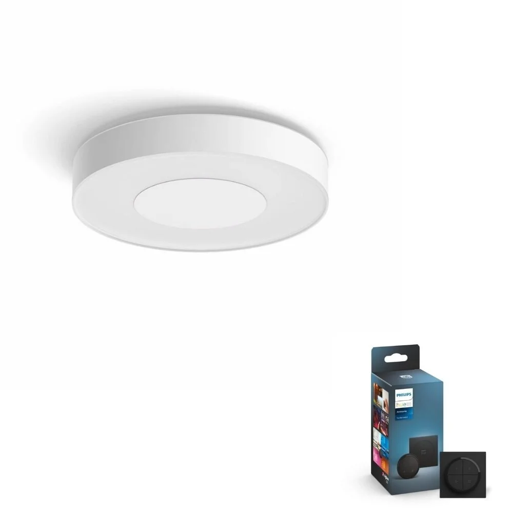 Philips Hue Bluetooth White & Color Ambiance LED Deckenleuchte Xamento in W günstig online kaufen