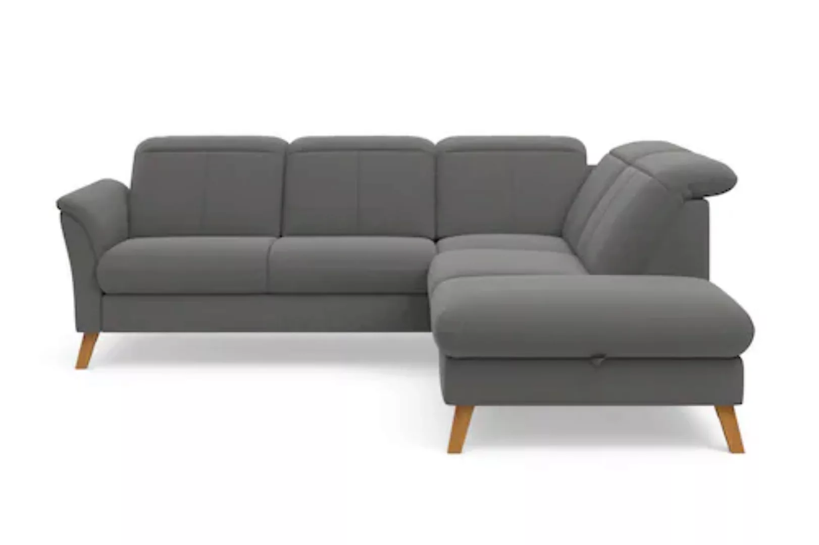 sit&more Ecksofa »Romero L-Form«, wahlweise mit oder ohne TV-Funktion, Bett günstig online kaufen