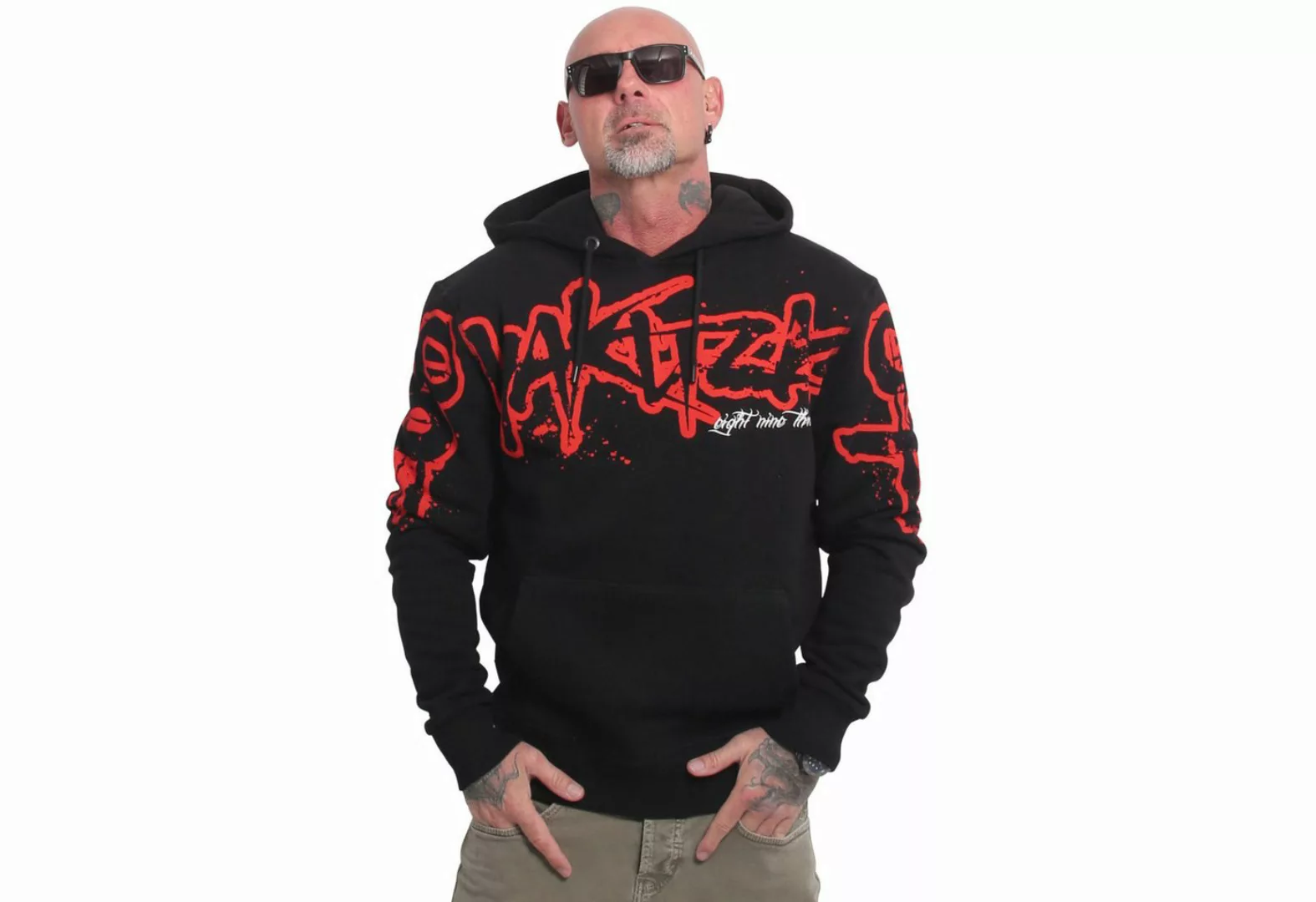 YAKUZA Hoodie Tagged günstig online kaufen